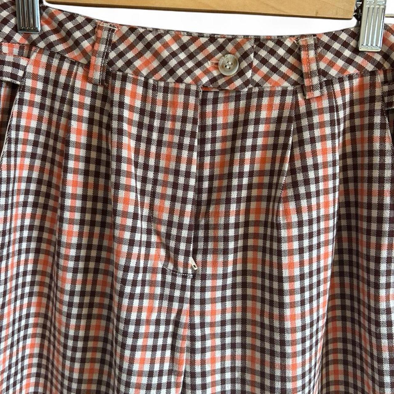 Dotti Women's Check Pattern Trousers - Image 2