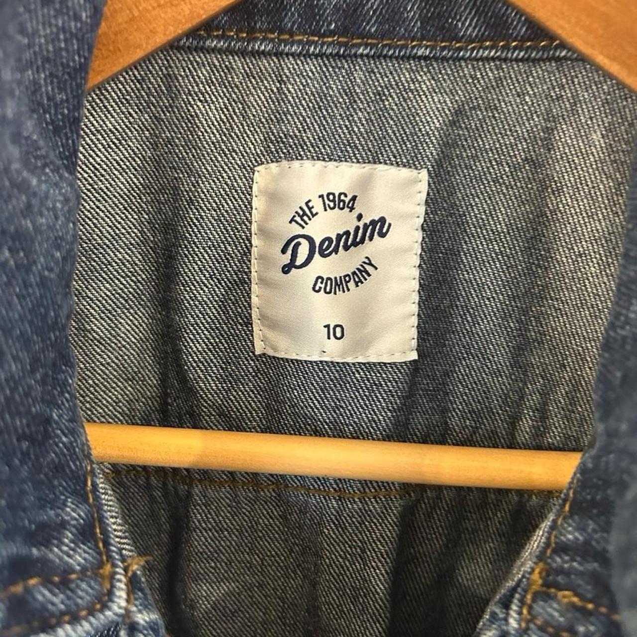 Denim & Co. White Denim Jacket - Image 3