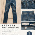 Trenery Women's Straight Leg Denim Jeans - Image 1