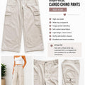 Sportsgirl High-Rise Cargo Chino Pants - Image 1