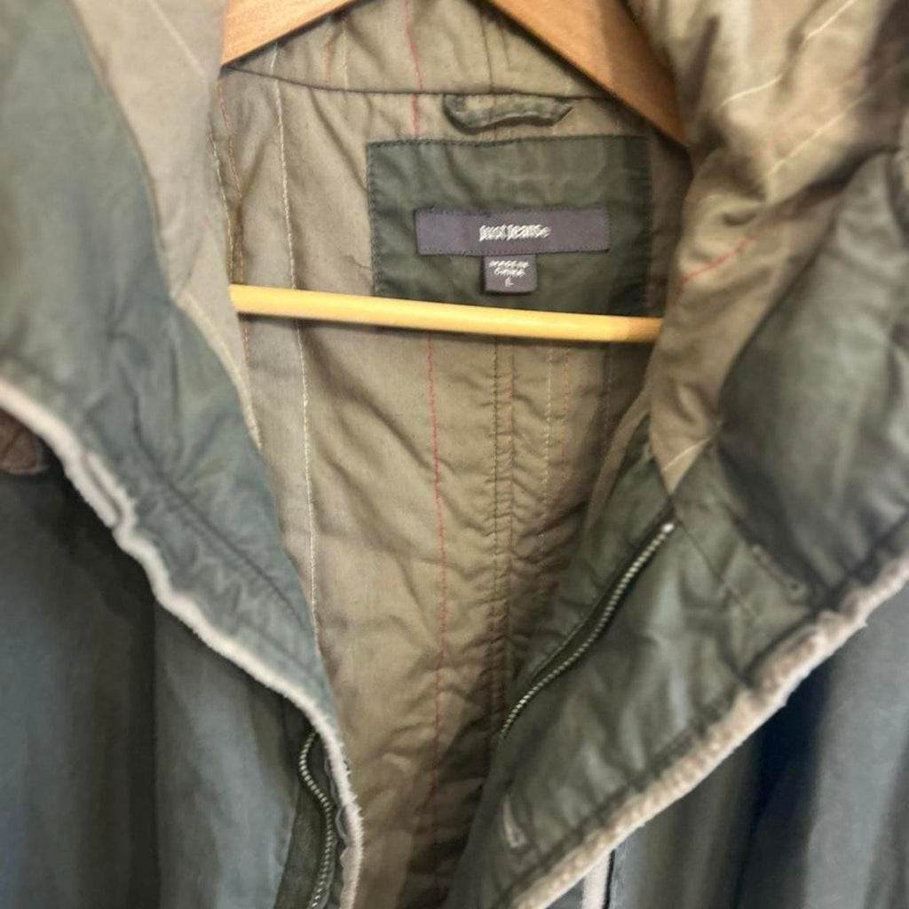 Just Jeans Vintage Padded Hooded Jacket - Image 2