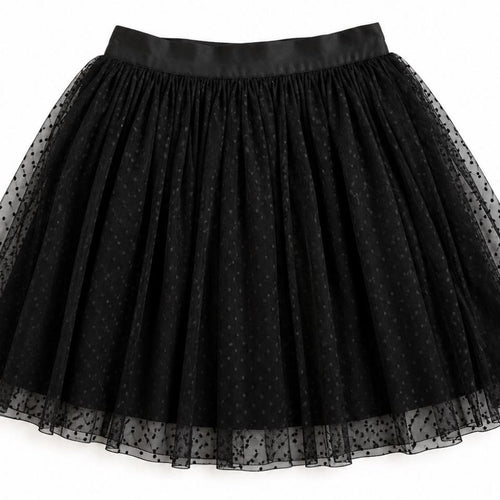 Alannah Hill Black Swiss Dot Tulle Skirt - Image 2