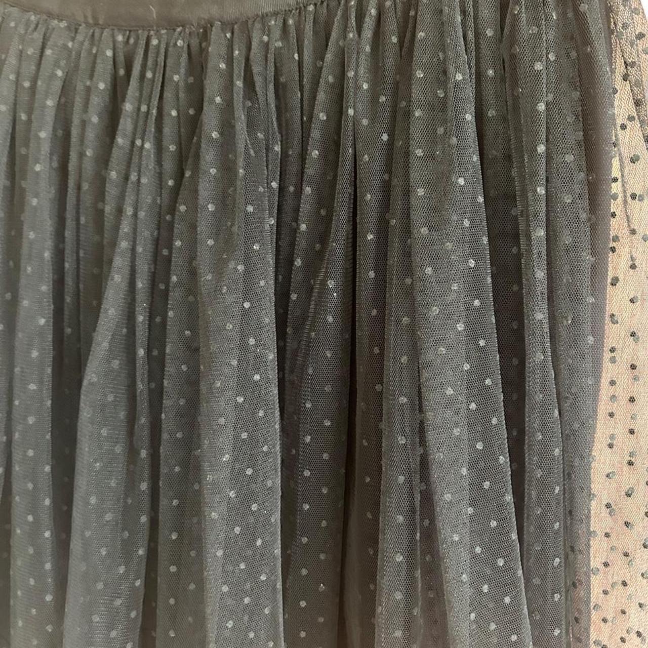 Alannah Hill Black Swiss Dot Tulle Skirt - Image 4