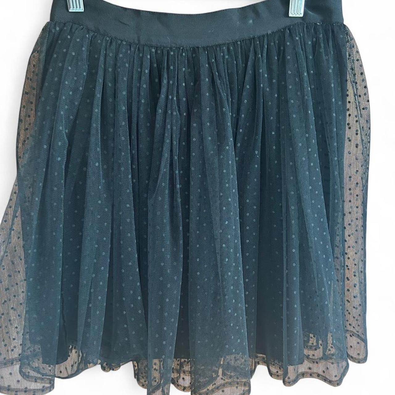 Alannah Hill Black Swiss Dot Tulle Skirt - Image 5