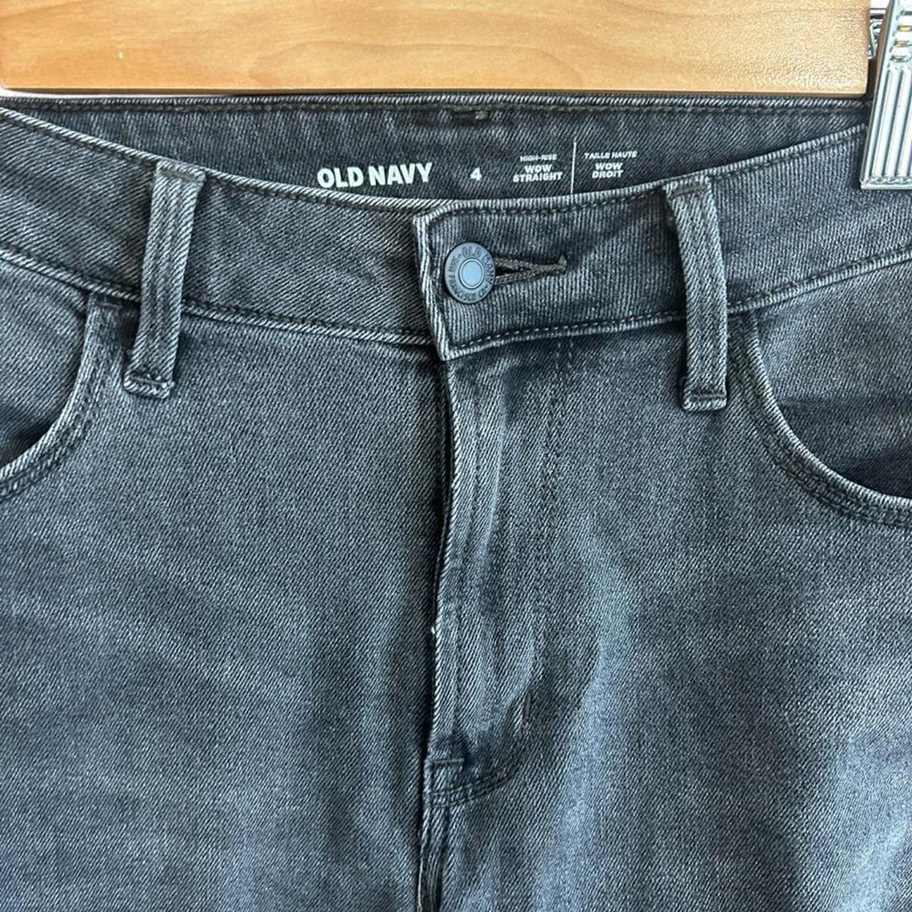 Old Navy High-Rise WOW Straight Jeans - Image 3