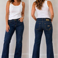 Dolce & Gabbana Women's Bootcut Jeans Navy - Image 1
