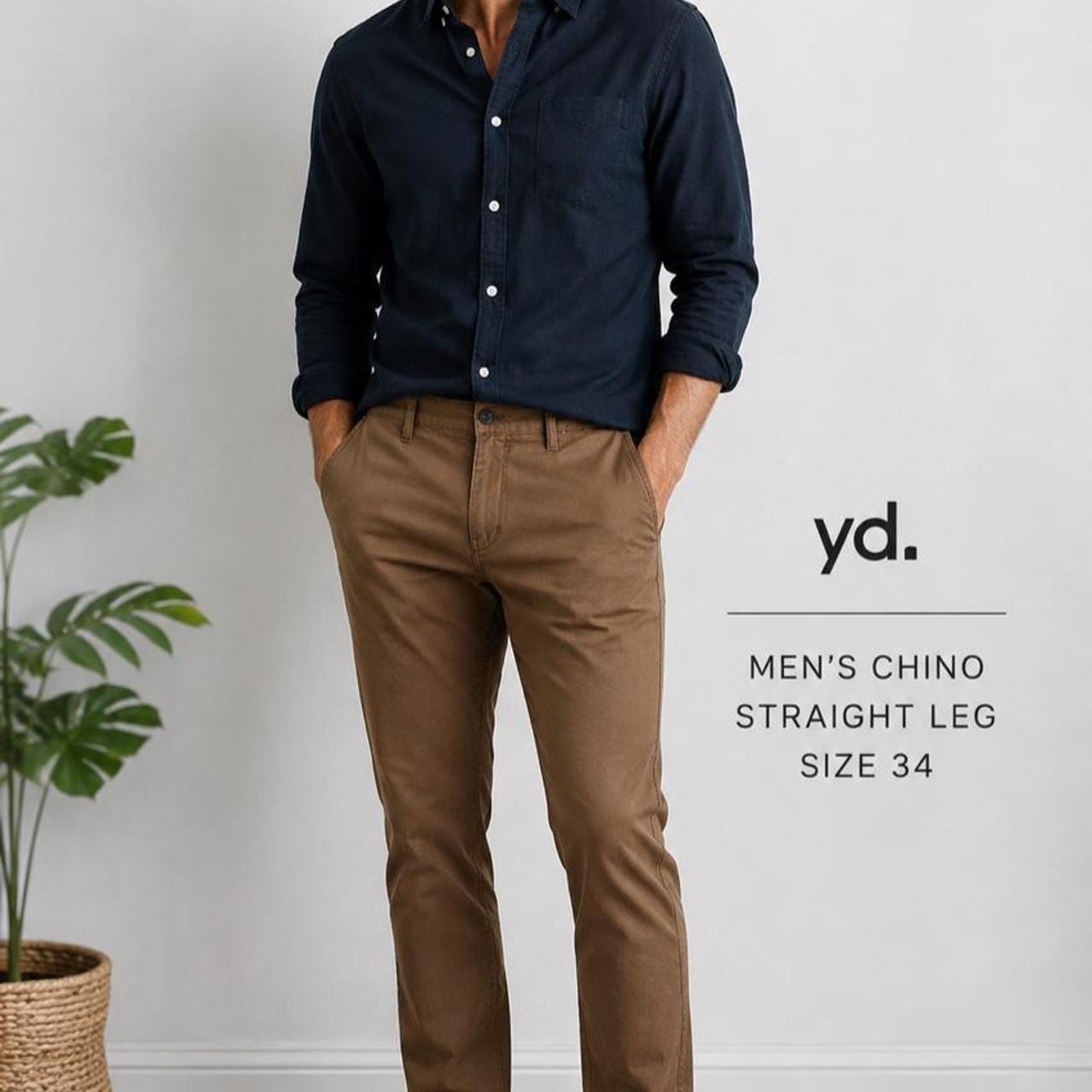 Yd. Men's Straight Leg Chino Pants - Image 1