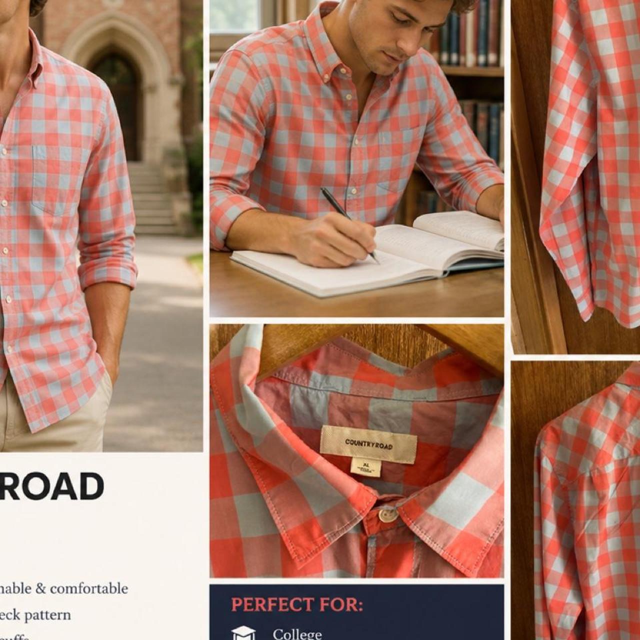 Country Road Men's Long Sleeve Shirt - Image 1