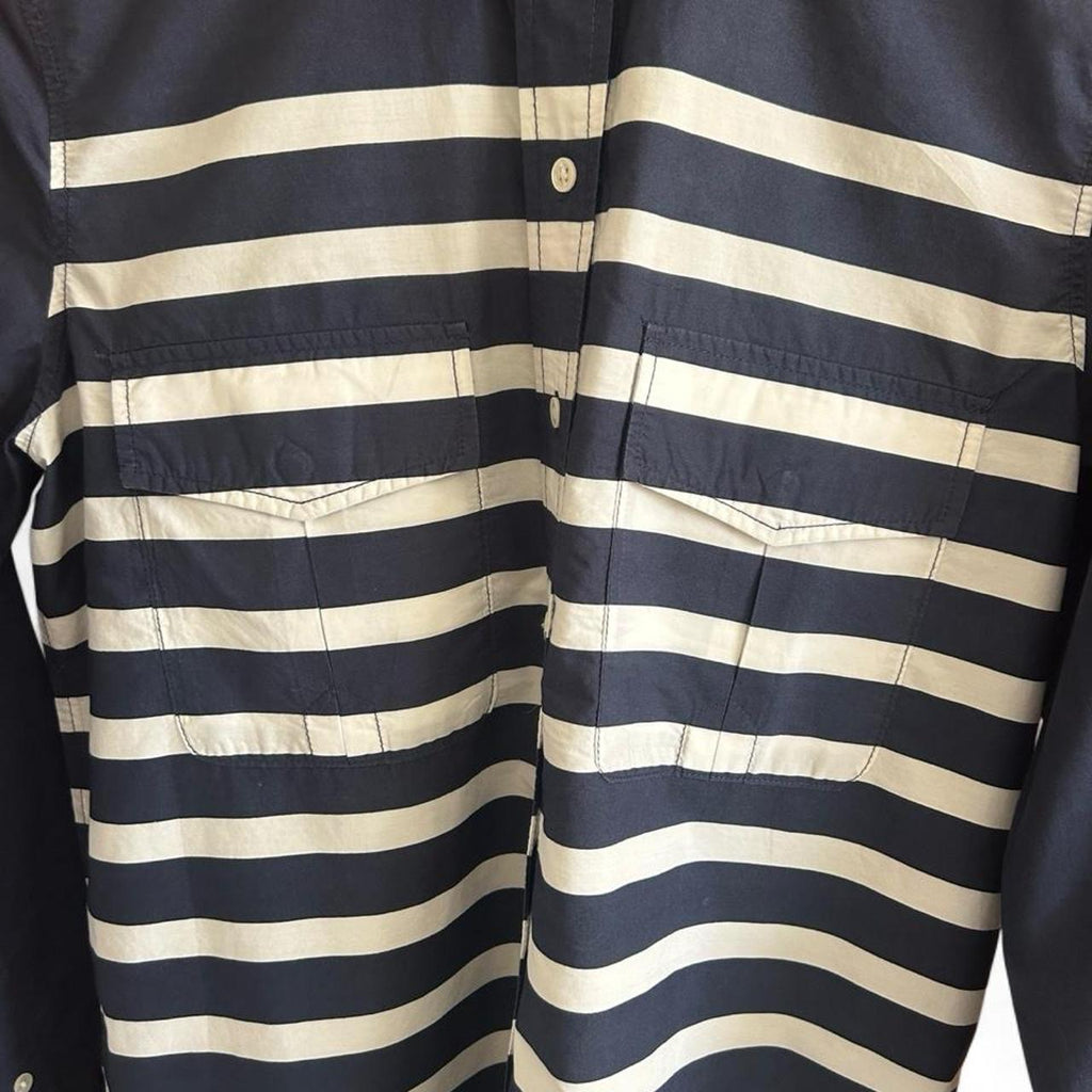 Trenery Men's Long Sleeve Striped Shirt - Image 3