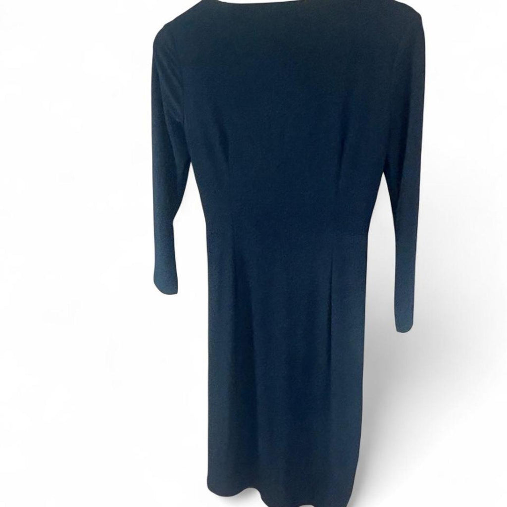 Lauren Ralph Lauren Black Wrap Dress - Image 4