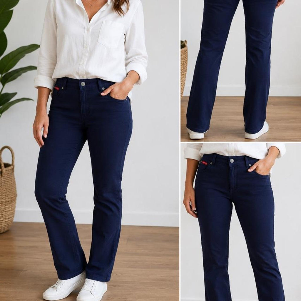 Lee Cooper Originals Women's Stretch Straight Leg Pants - Image 1
