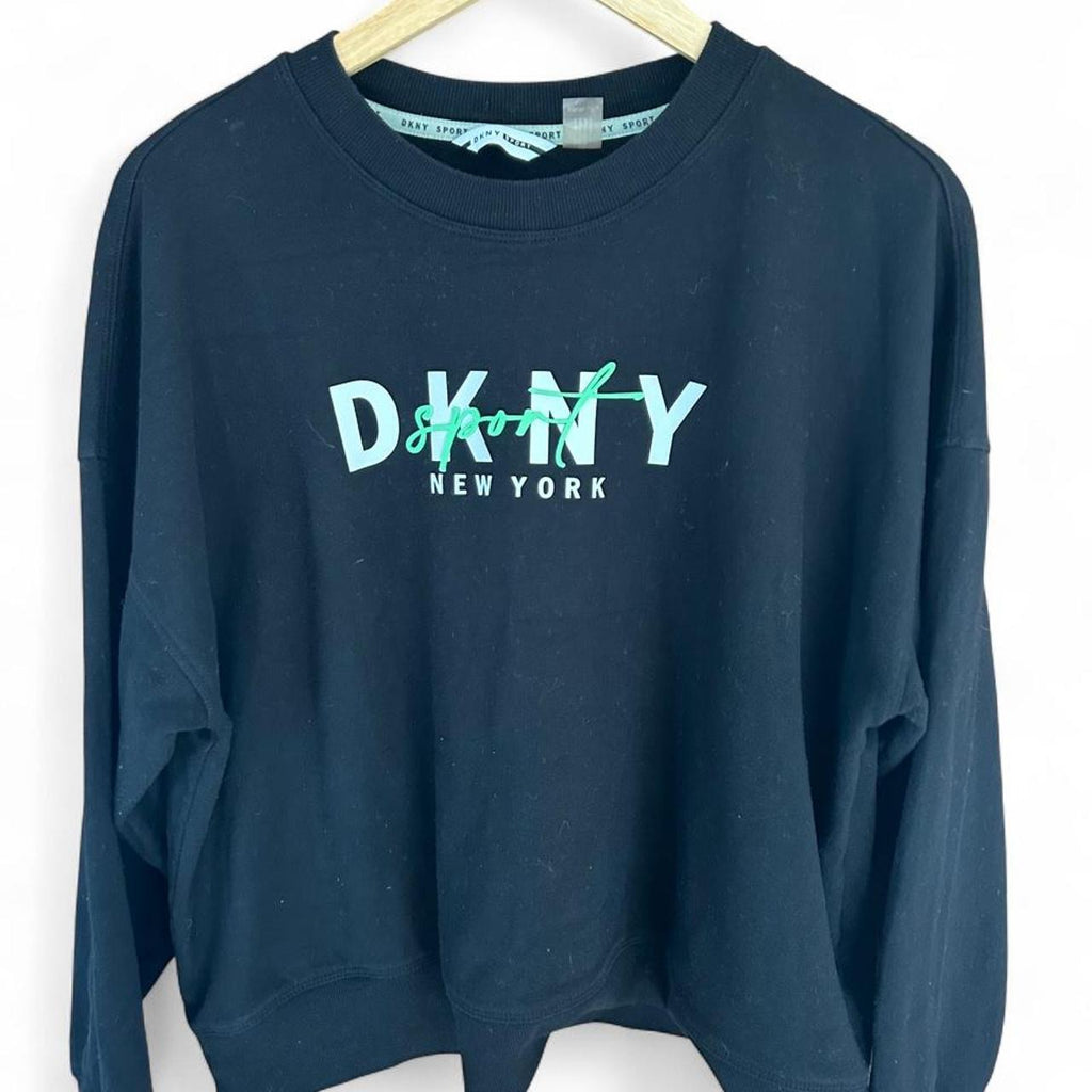 DKNY Sport Women's Black Sweatshirt - Image 4