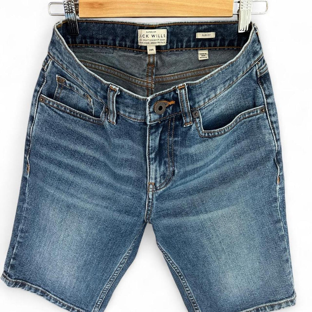 Jack Wills Men's Slim Fit Denim Shorts - Image 1