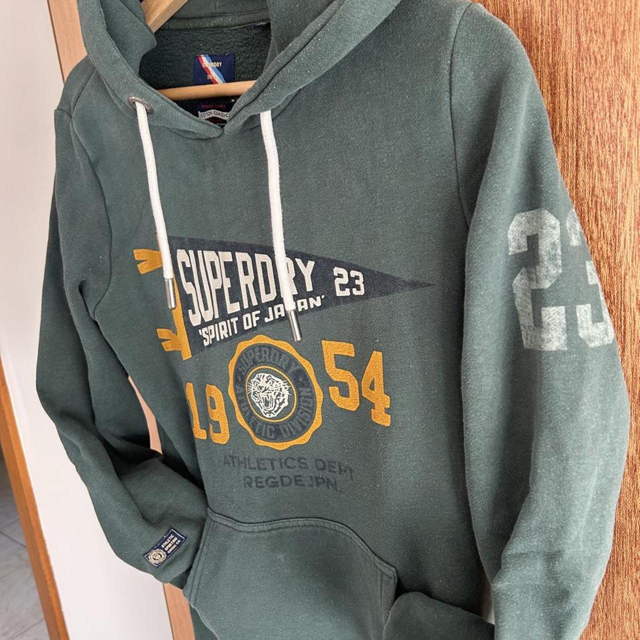 Superdry Women's Forest Green Hoodie - Image 3